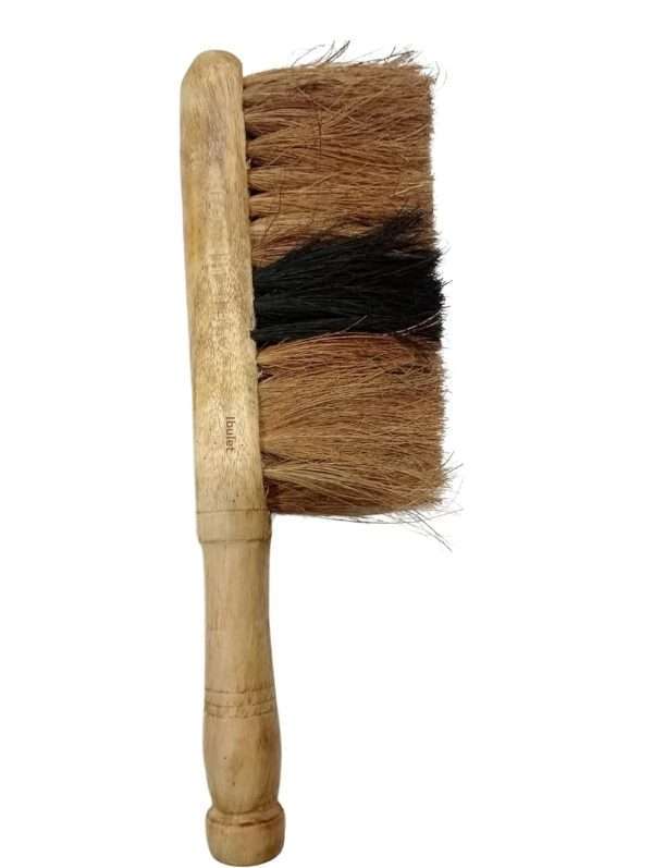 Coconut Coir Brush with Wooden Long Handle For Cleaning Floor