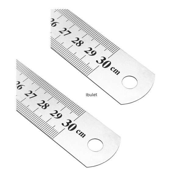 Stainless Steel Ruler Scale (12 inch, 30 cm)