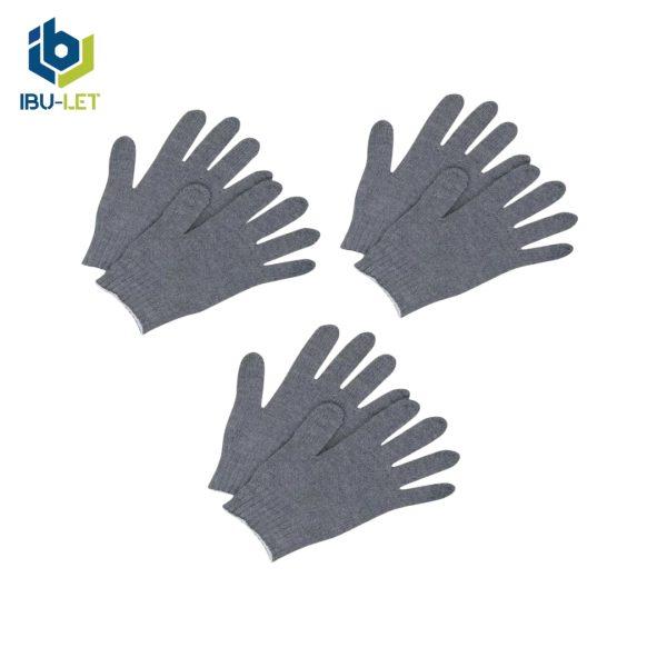 ibulet Safety Hand Gloves ( Pack of 3 Pairs/ 6 Pcs)