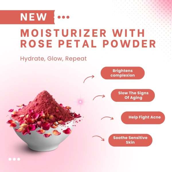 Natural Rose Petal Powder For Clear Skin - Image 3