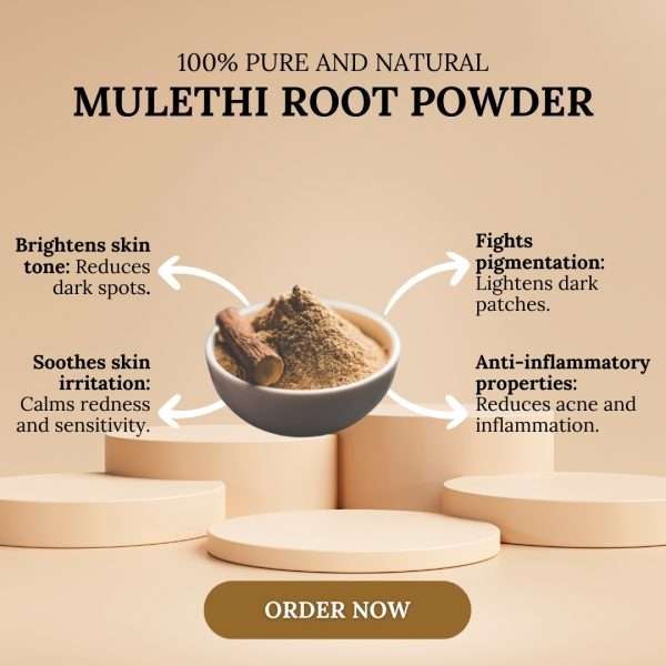 Natural Mulethi Root Powder for Glowing Skin - Image 3