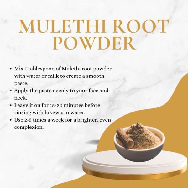 Natural Mulethi Root Powder for Glowing Skin - Image 4