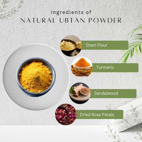 Natural Ubtan Pack Powder For Glowing Skin - Image 5