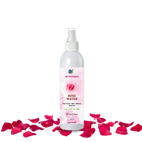 Natural Rose Water, 100 ml (Pack of 1)